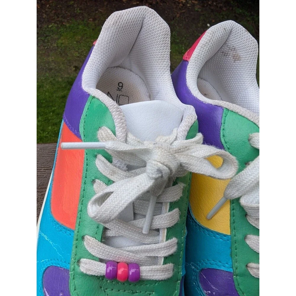 Karl Jacobs Minecraft Colorblock Shoes Logo Dream SMP Gamer Merch YouTuber SZ 9